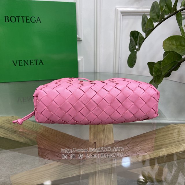 Bottega veneta高端女包 98061 寶緹嘉粗格編織羊皮雲朵POUCH手拿包 BV經典款女包  gxz1156